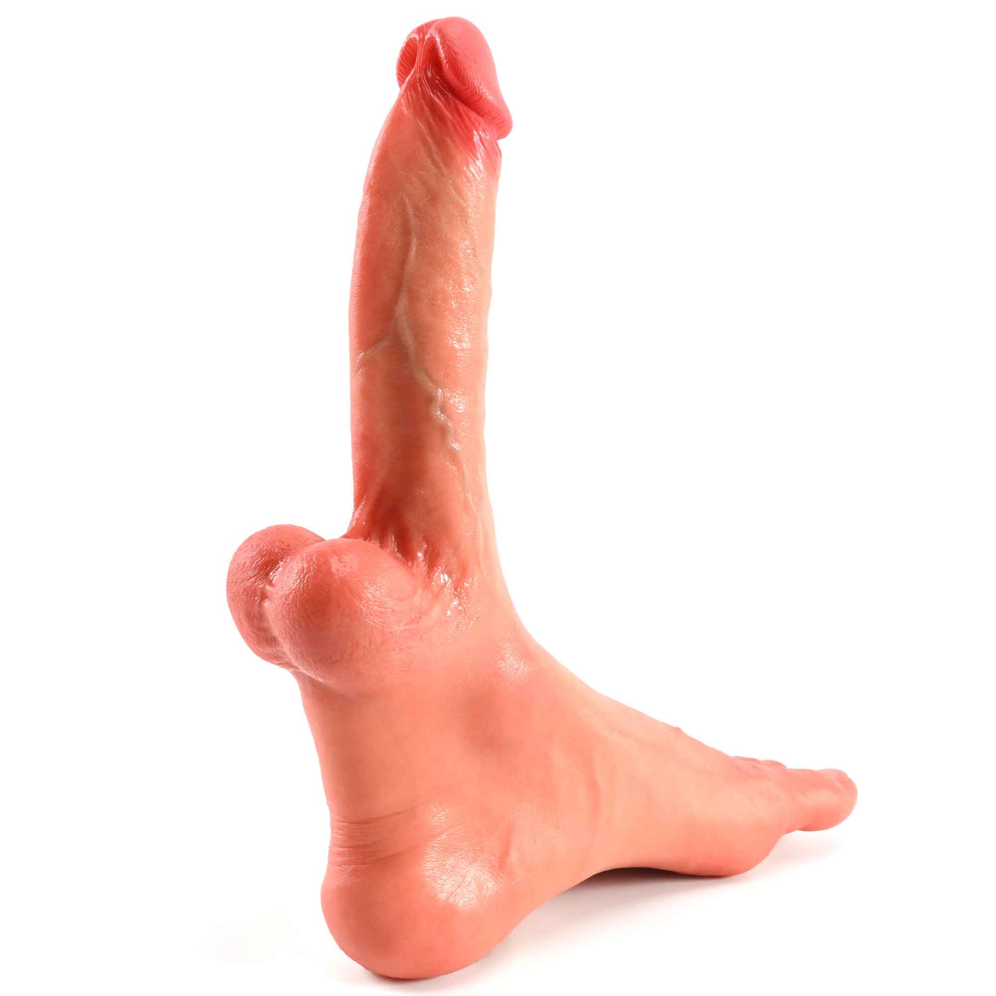 Realistic Male Foot–Dildo Hybrid - LJ-MFD