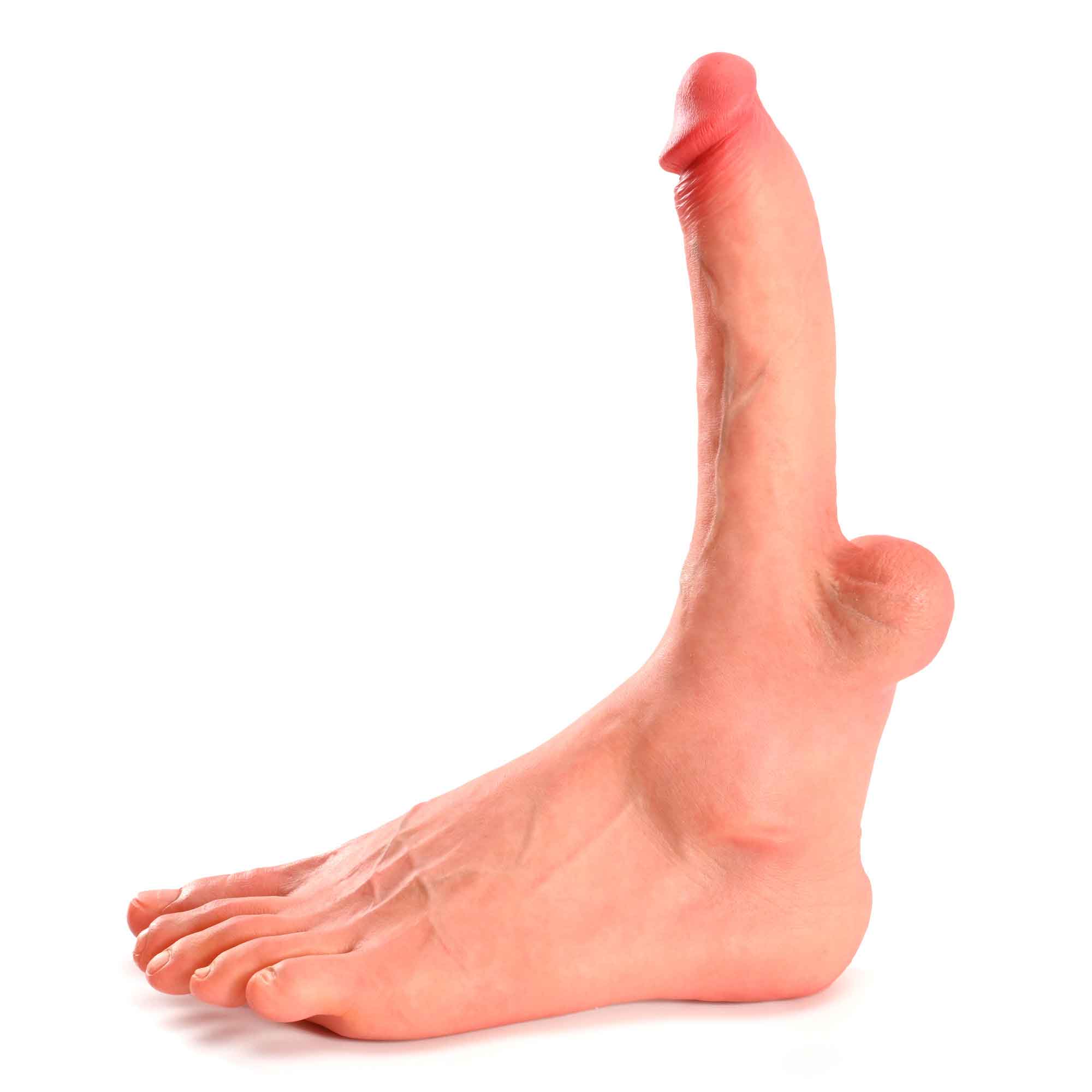 Realistic Male Foot–Dildo Hybrid - LJ-MFD