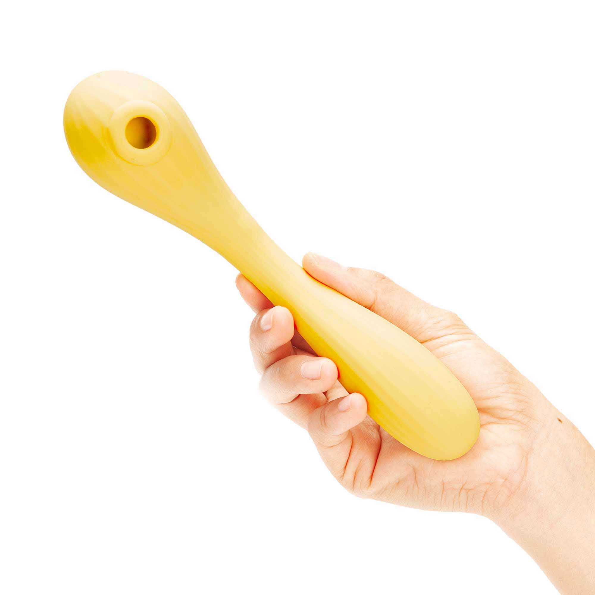 Magic Motion Bobi - YELLOW APP Controlled Smart 2-in-1 Bendable Vibrator - MM-BOBI YEL