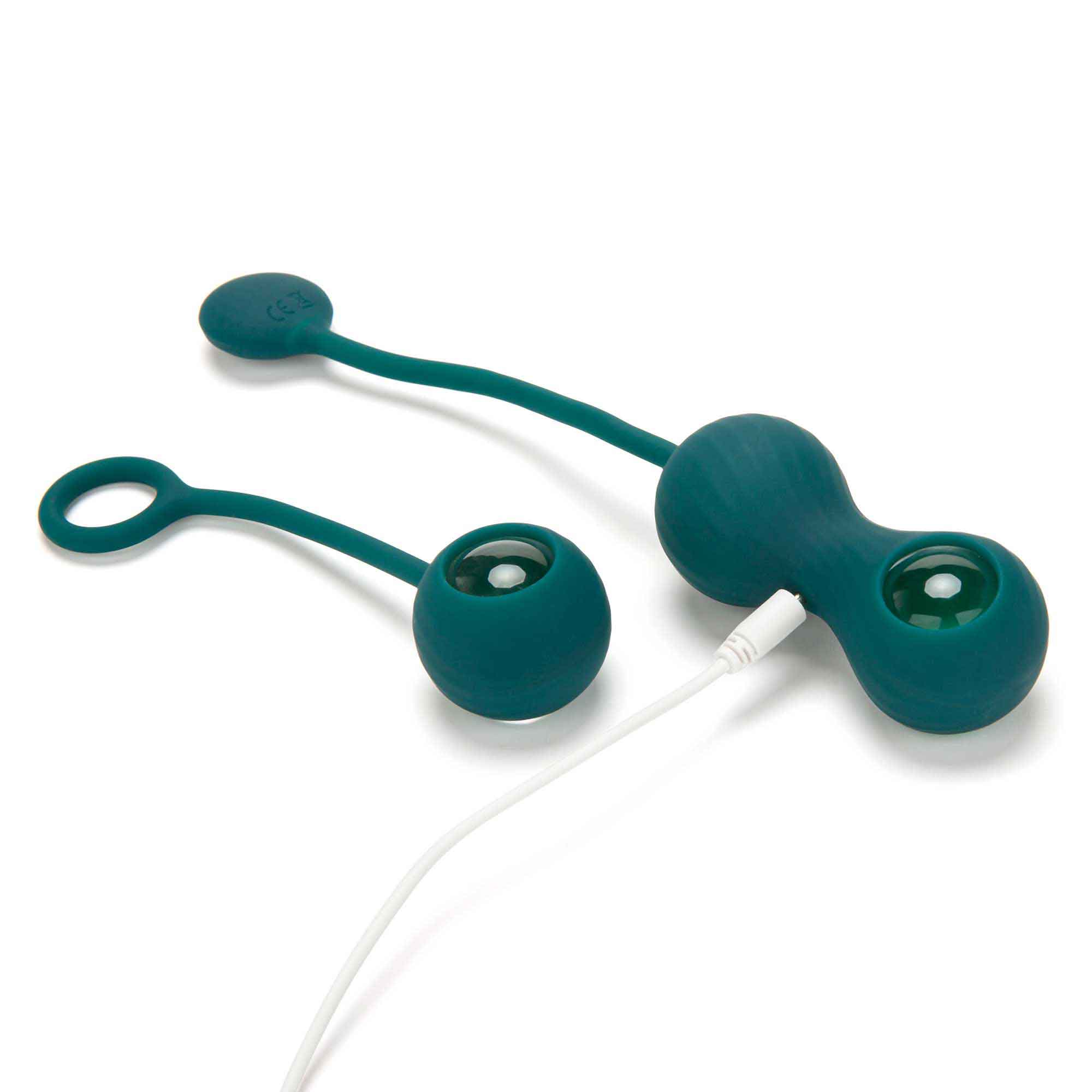 Magic Motion Crystal Duo APP Controlled A Smart Kegel Vibrator with Weight Set - MM-CRYSTAL DUO