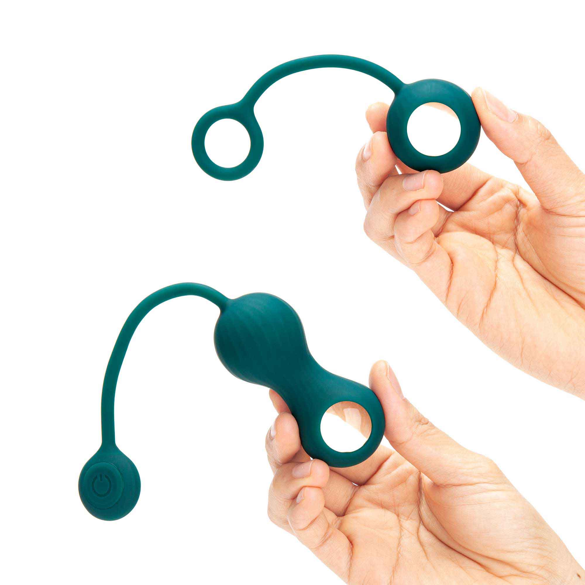 Magic Motion Crystal Duo APP Controlled A Smart Kegel Vibrator with Weight Set - MM-CRYSTAL DUO