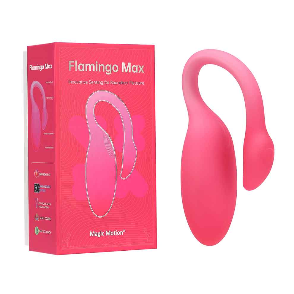 Magic Motion Flamingo APP Controlled An Innocative Wearable Vibrator - MM-FLAMINGOMAX PNK