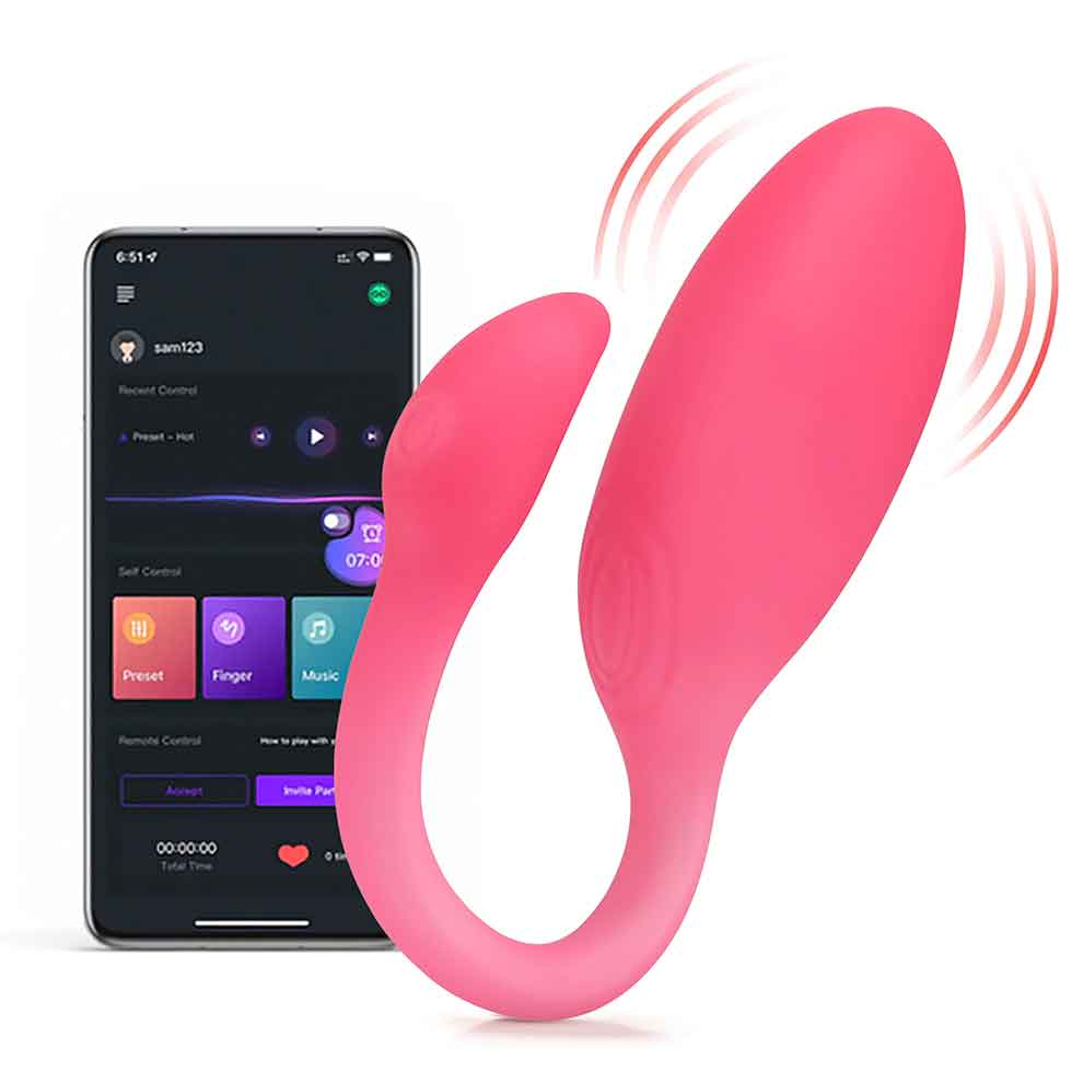 Magic Motion Flamingo APP Controlled An Innocative Wearable Vibrator - MM-FLAMINGOMAX PNK