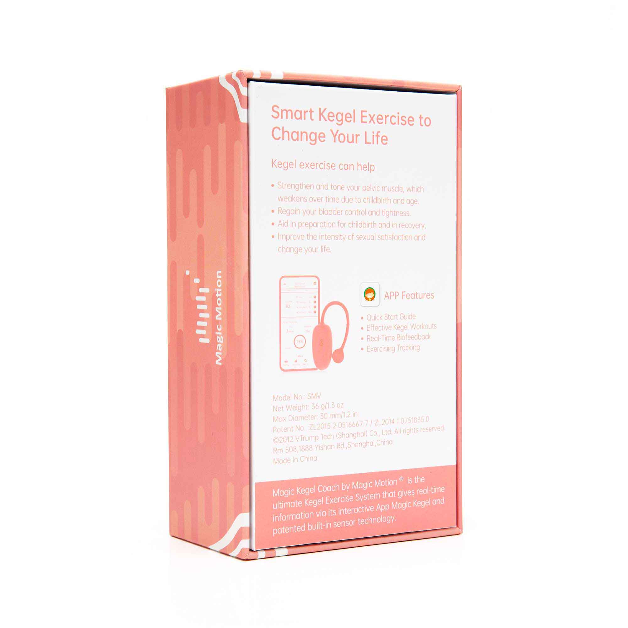 Magic Motion Kegel Coach APP Controlled Your Personal Coach for Kegel Exercises - MM-KEGEL COACH