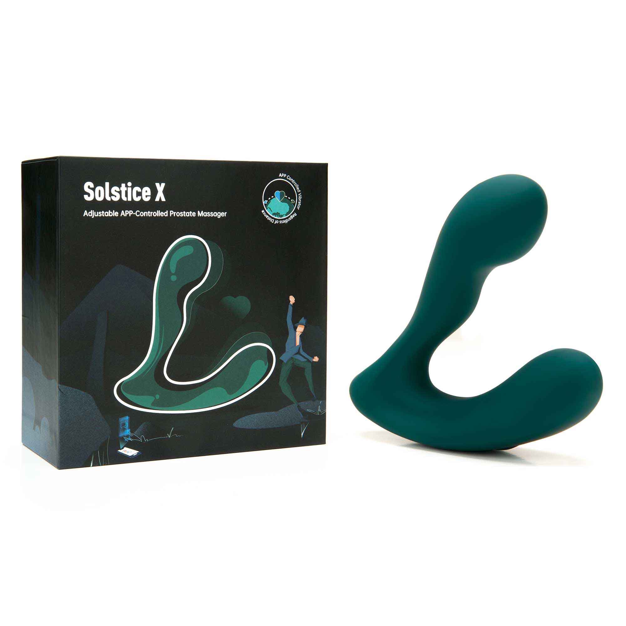 Magic Motion Solstice X Adjustable APP Controlled Prostate Massager - MM-SOLSTICE-X
