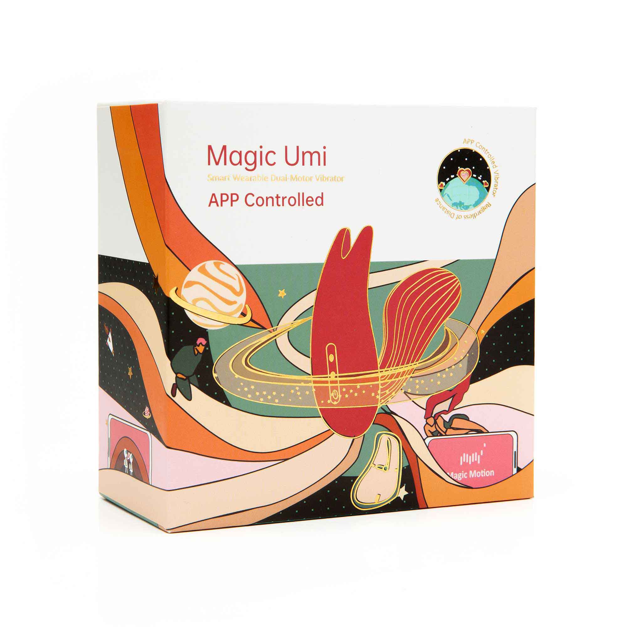 Magic Motion Umi GREEN APP Controlled Smari Wearable Dual-Motor Vibrator - MM-UMI GRN