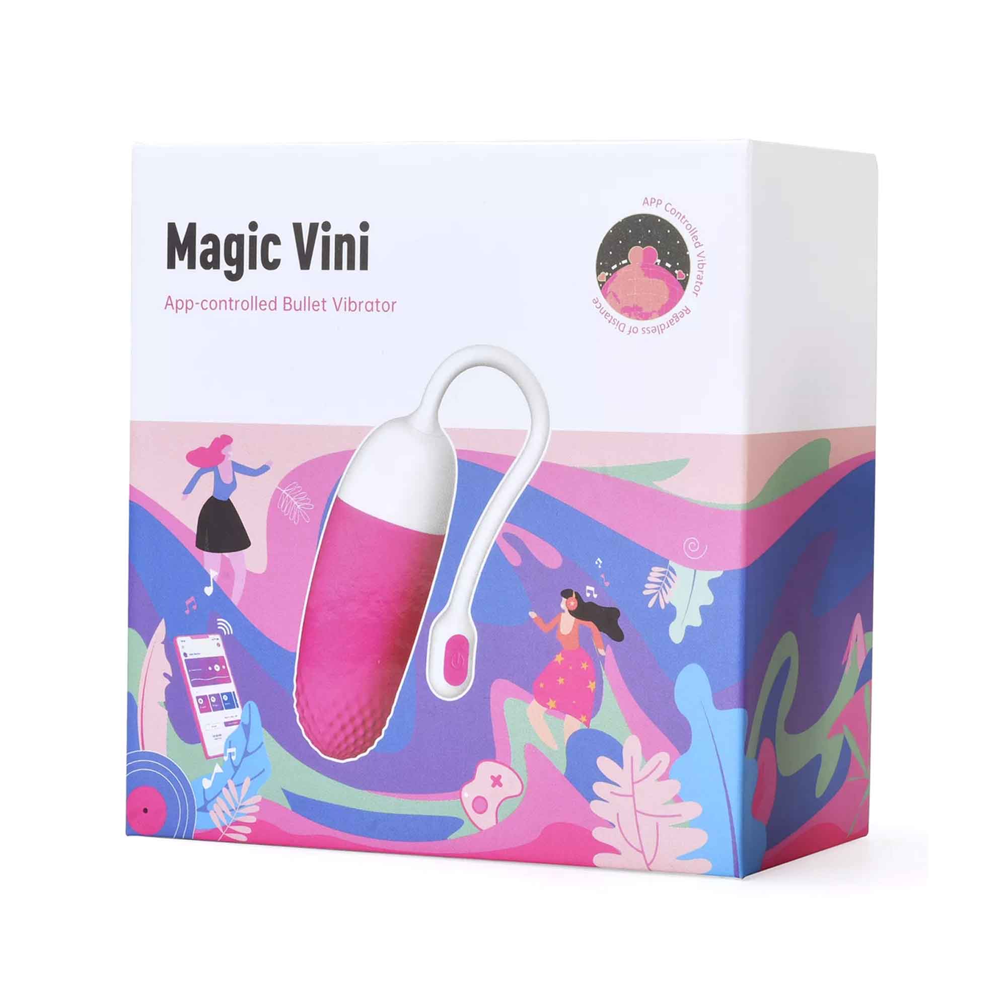 Magic Motion Vini PINK APP Controlled Vibrator - MM-VINI PNK