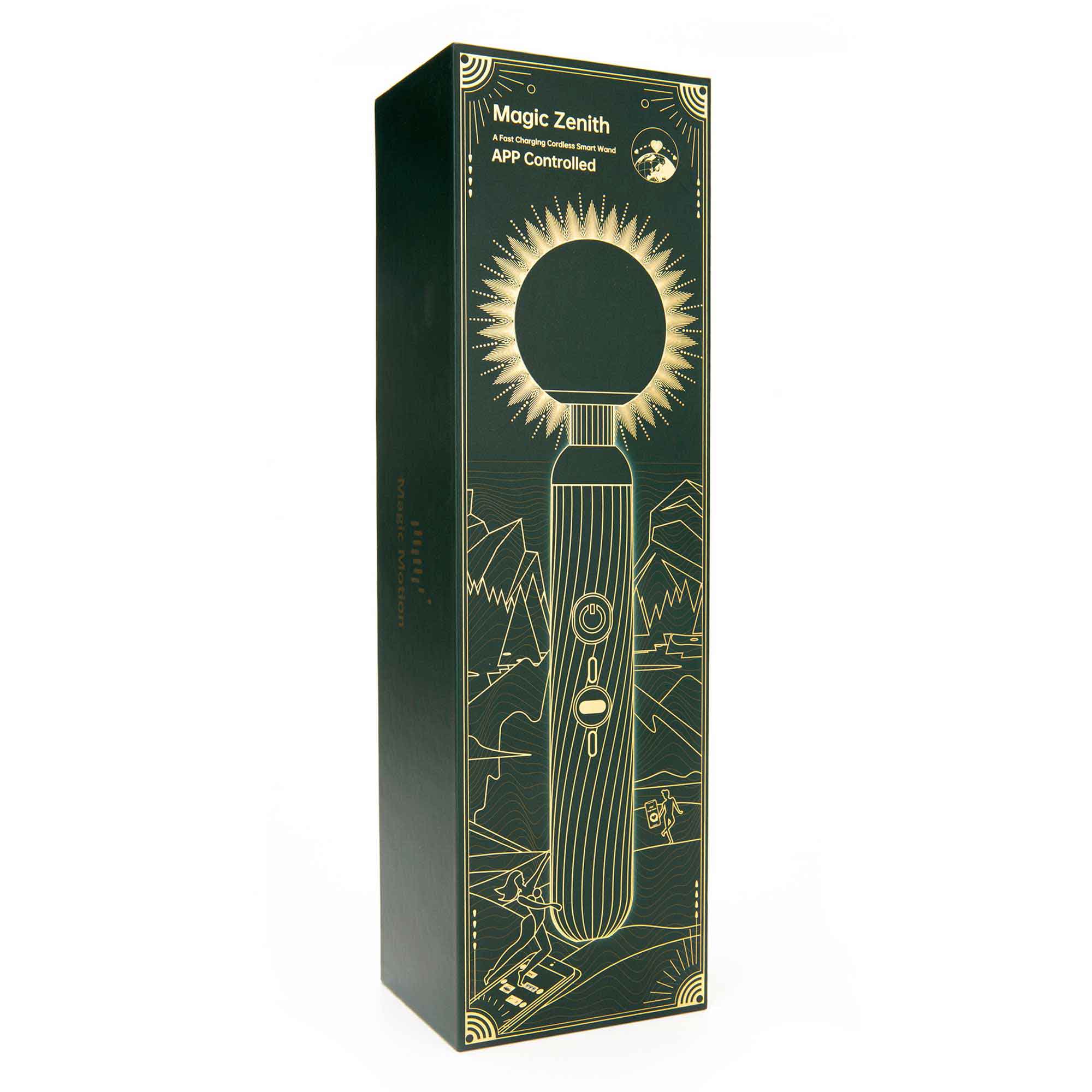 Magic Motion Zenith APP Controlled A Fast Charging Cordless Smart Wand - MM-ZENITH