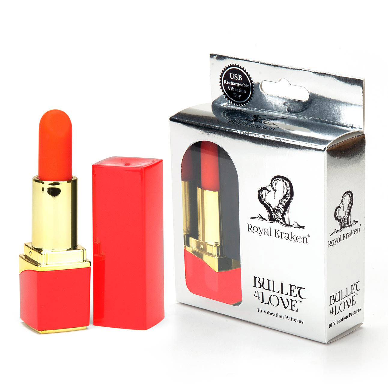 Bullet 4 Love Rechargeable Lipstick 2   RK-08 RED
