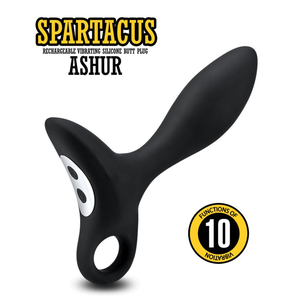 Spartacus - ASHUR Silicone Butt Plug - EK2504