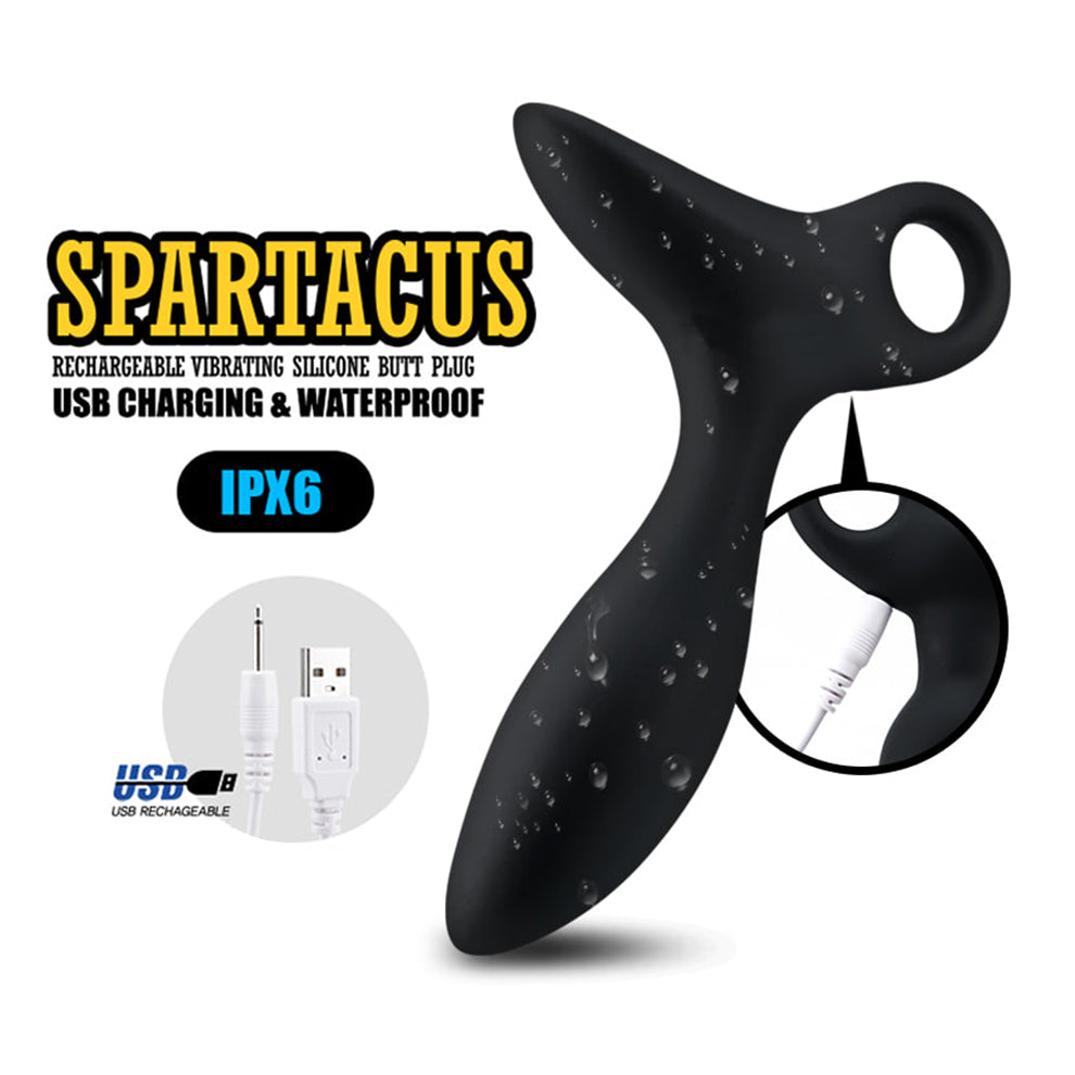 Spartacus - ASHUR Silicone Butt Plug - EK2504