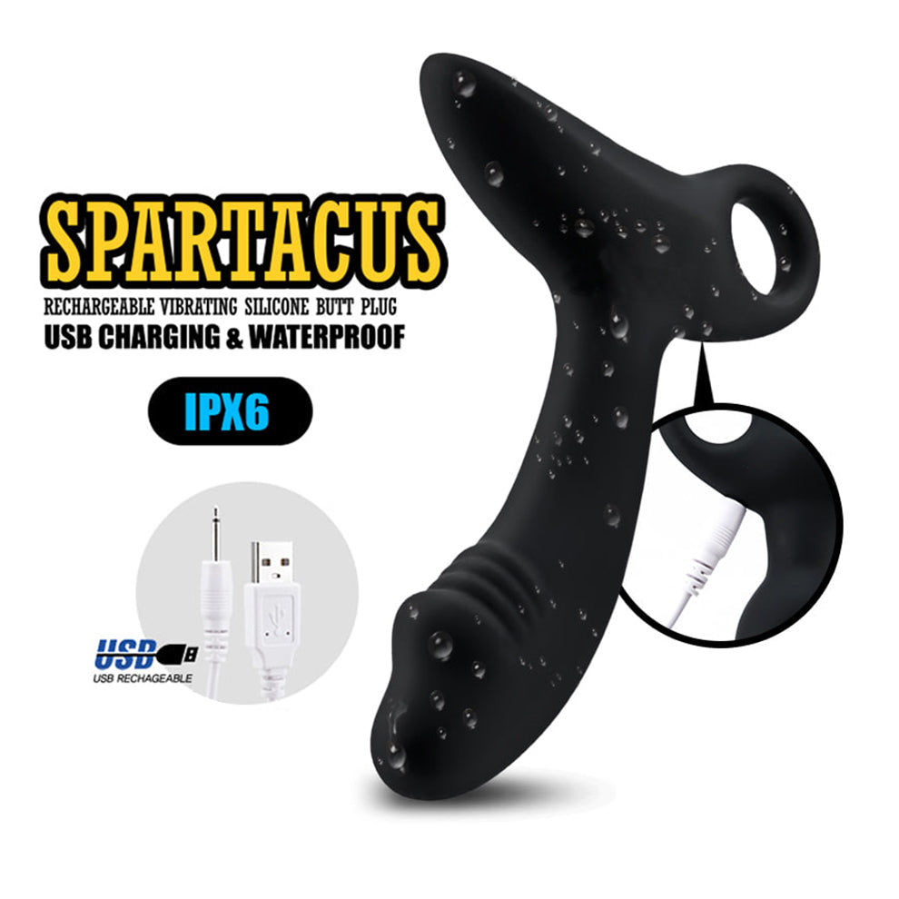 Spartacus - GLABER Silicone Butt Plug - EK2506