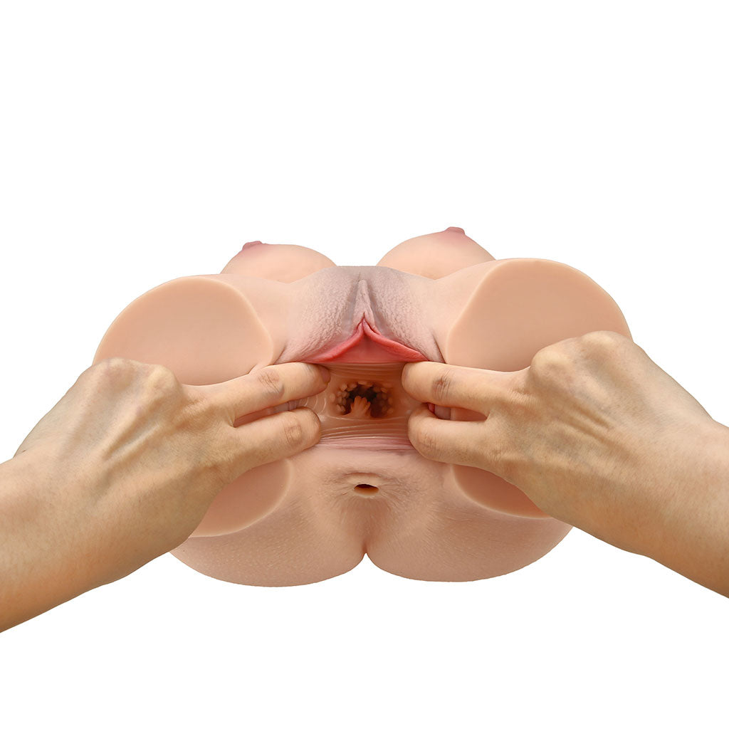 Brandi 5 KG Torso Vagina & Ass Masturbator with realistic texture - LJ2056