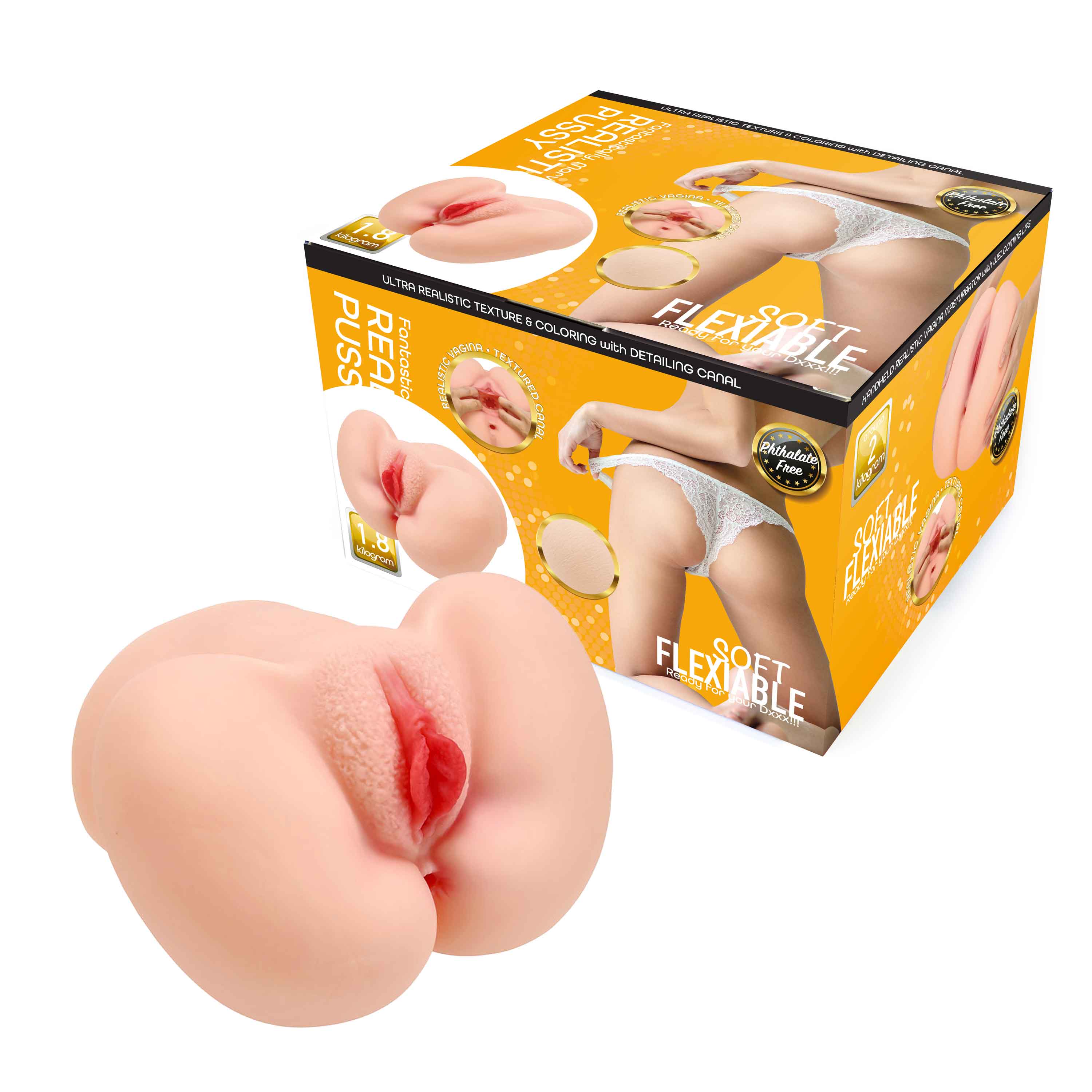 1.8 kg Open Lips Masturbator - LJ3099