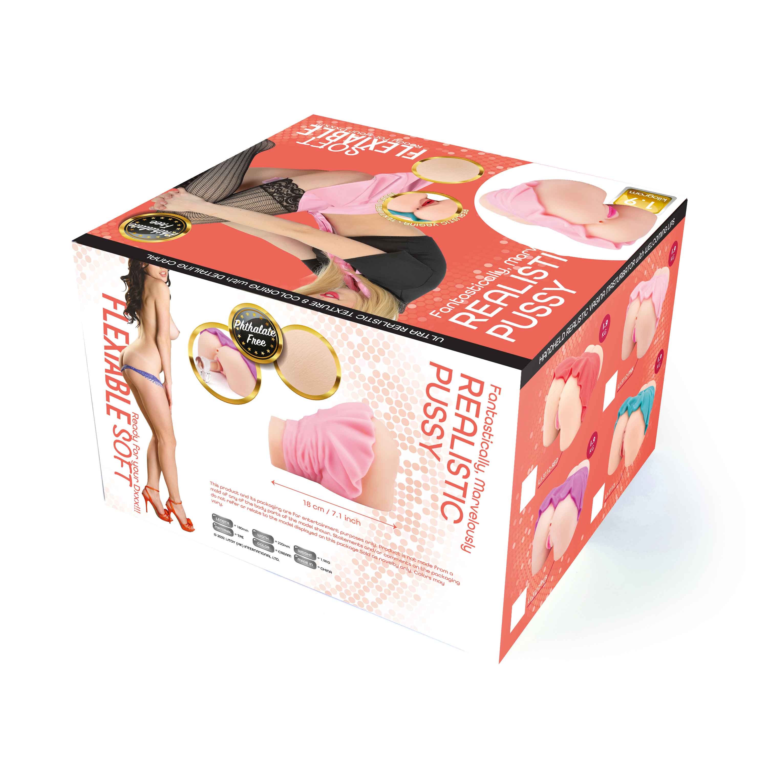 1.9 kg Mini Skirt Masturbator - LJ3112 PNK