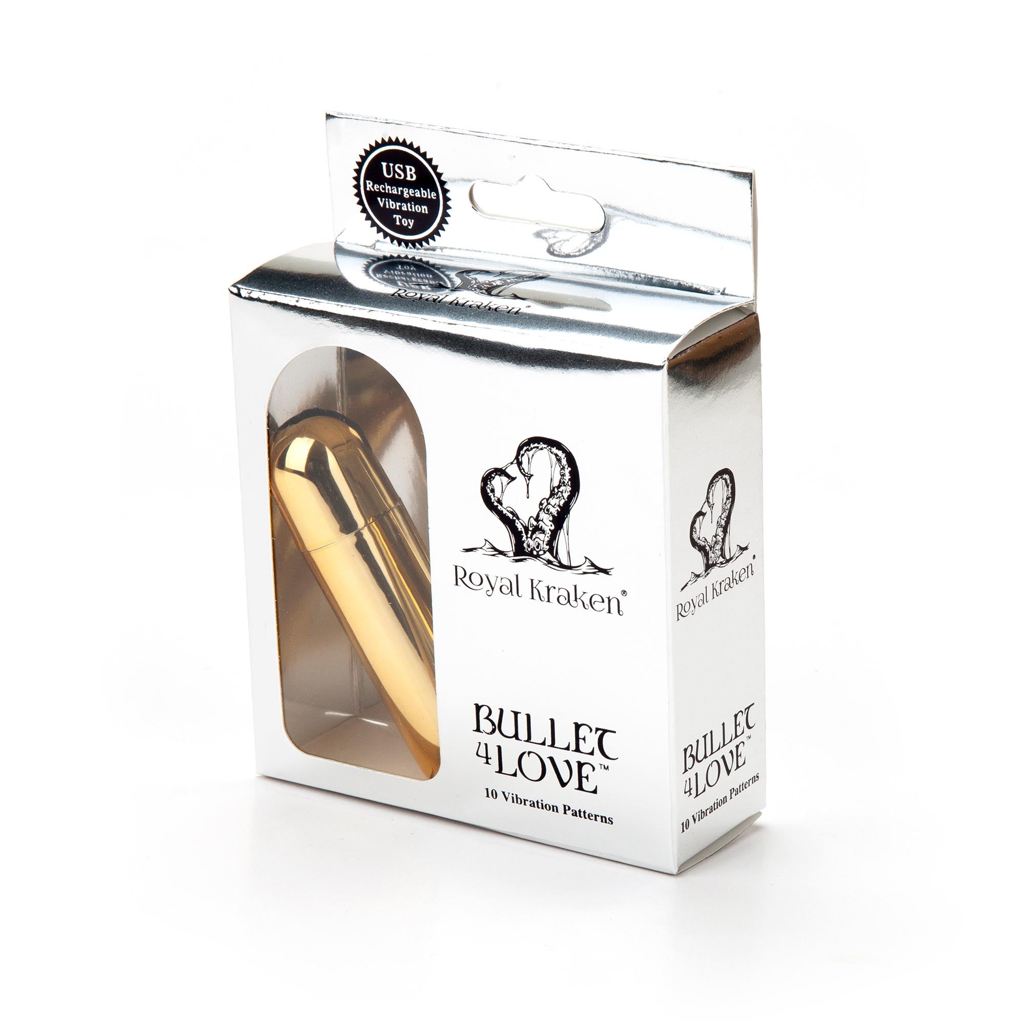 Bullet 4 Love - Rechargeable Golden Vibe   RK-03